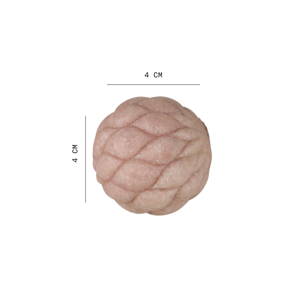 Figura 10X10X10 Rosa Esfera Celine Lv261