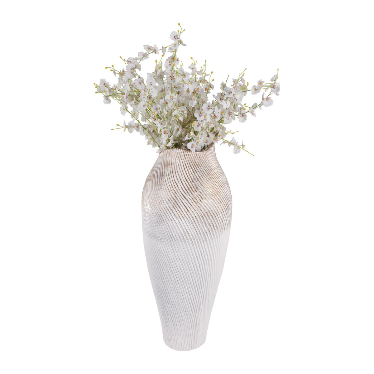 Jarron 81X36X36 Blanco Valencia Lv261