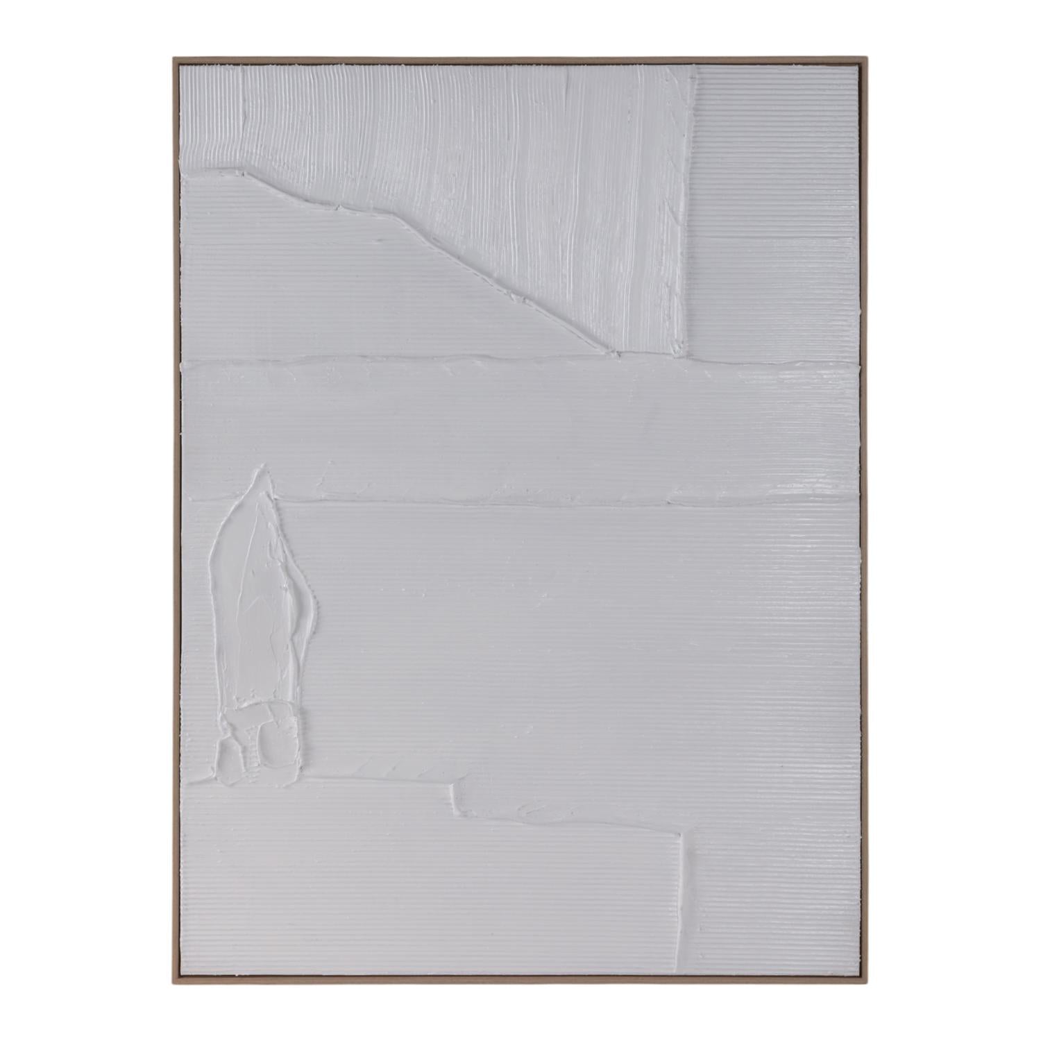 Cuadro 122X91X4 Blanco Serenity Lv261