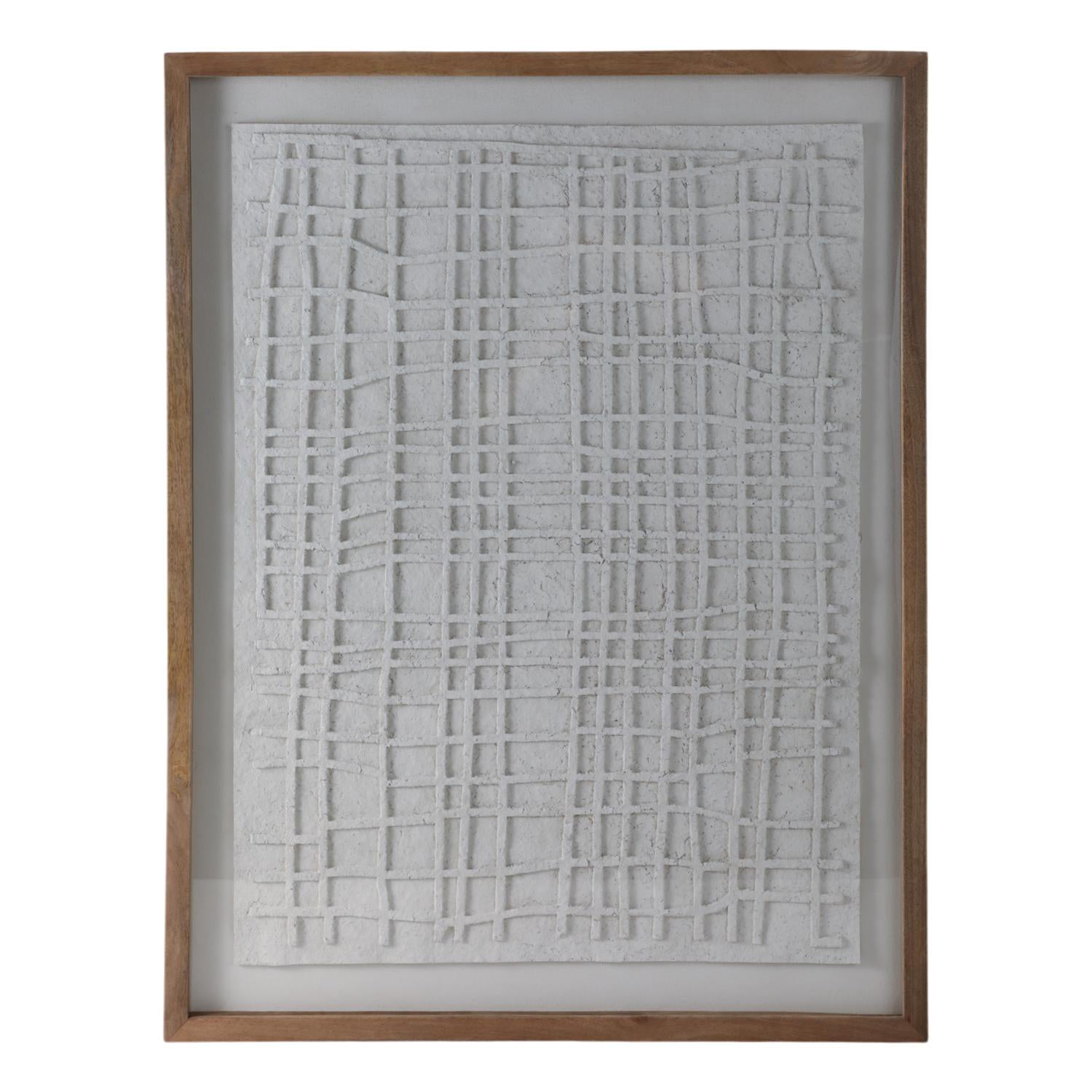 Cuadro 122X94X3 Blanco Papel1 Lv261
