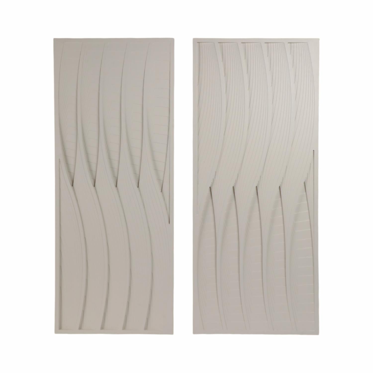 Cuadro 150X61X5 Blanco Marino Setx2 Lv26