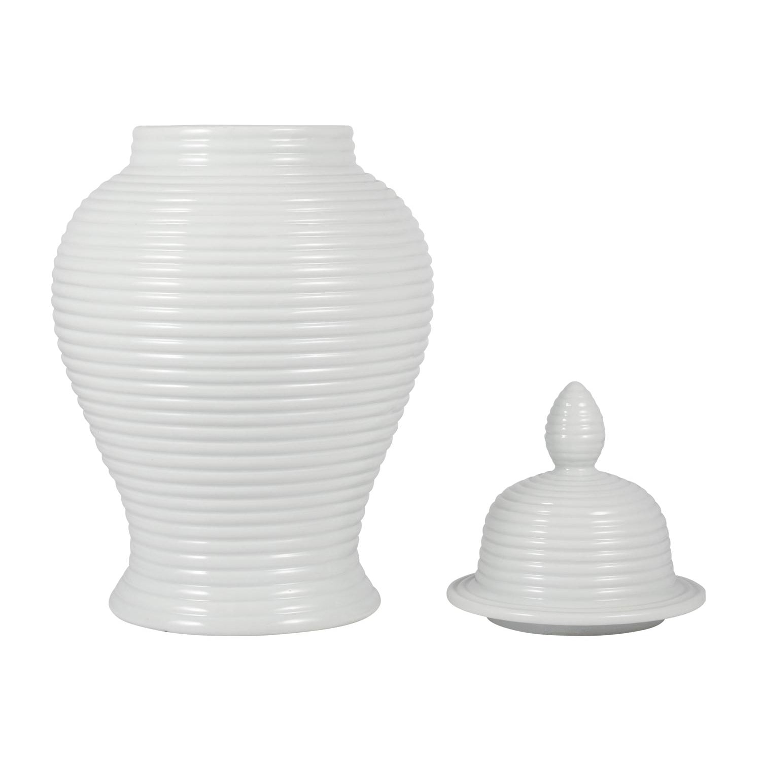 Anfora 61X30X30 Blanco Celine Lv261
