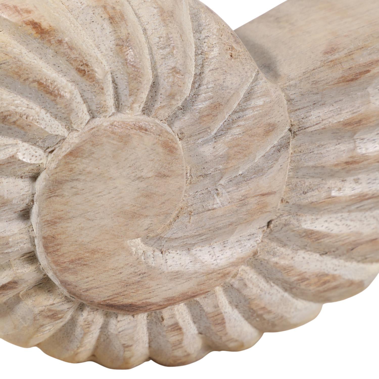 Figura 15X20X8 Beige Concha Marino Lv261
