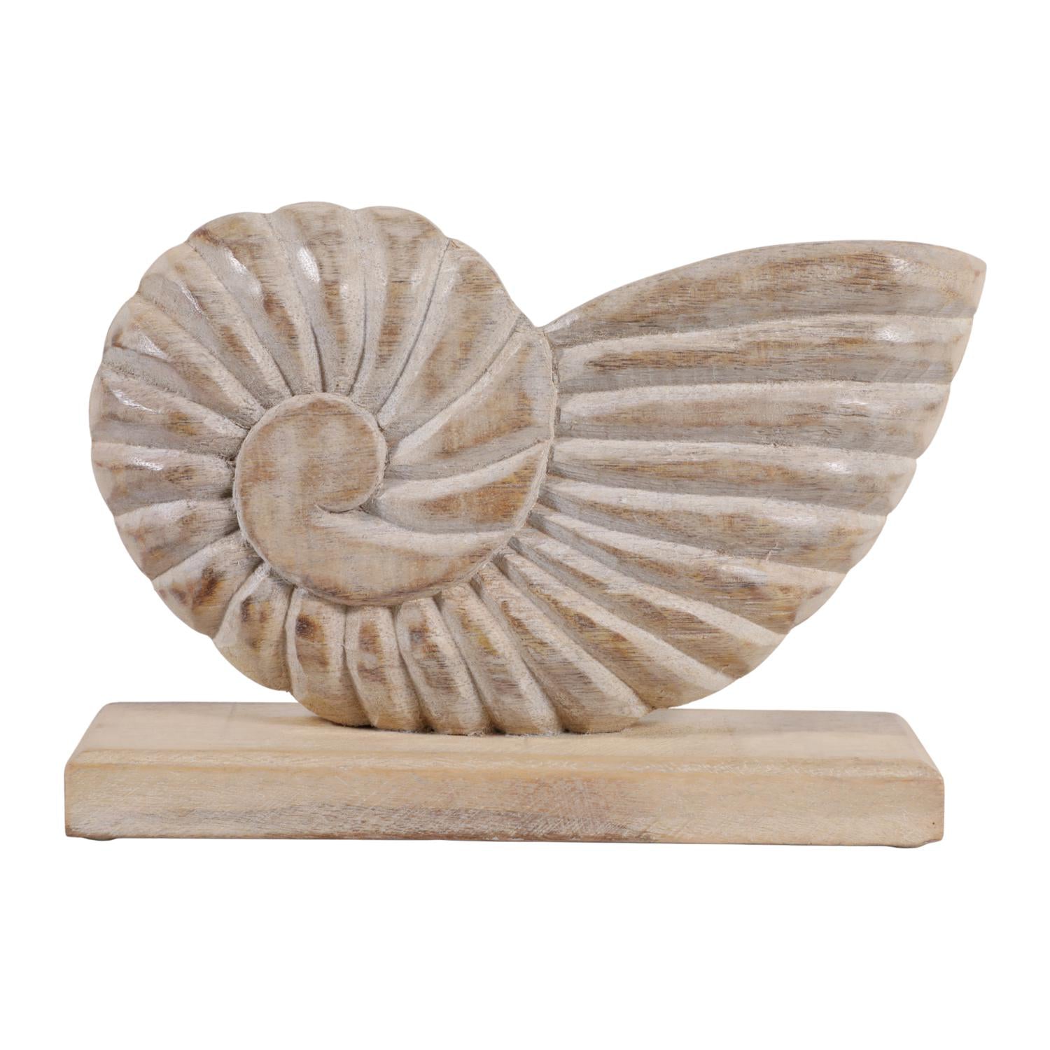Figura 20X25X8 Beige Concha Marino Lv261