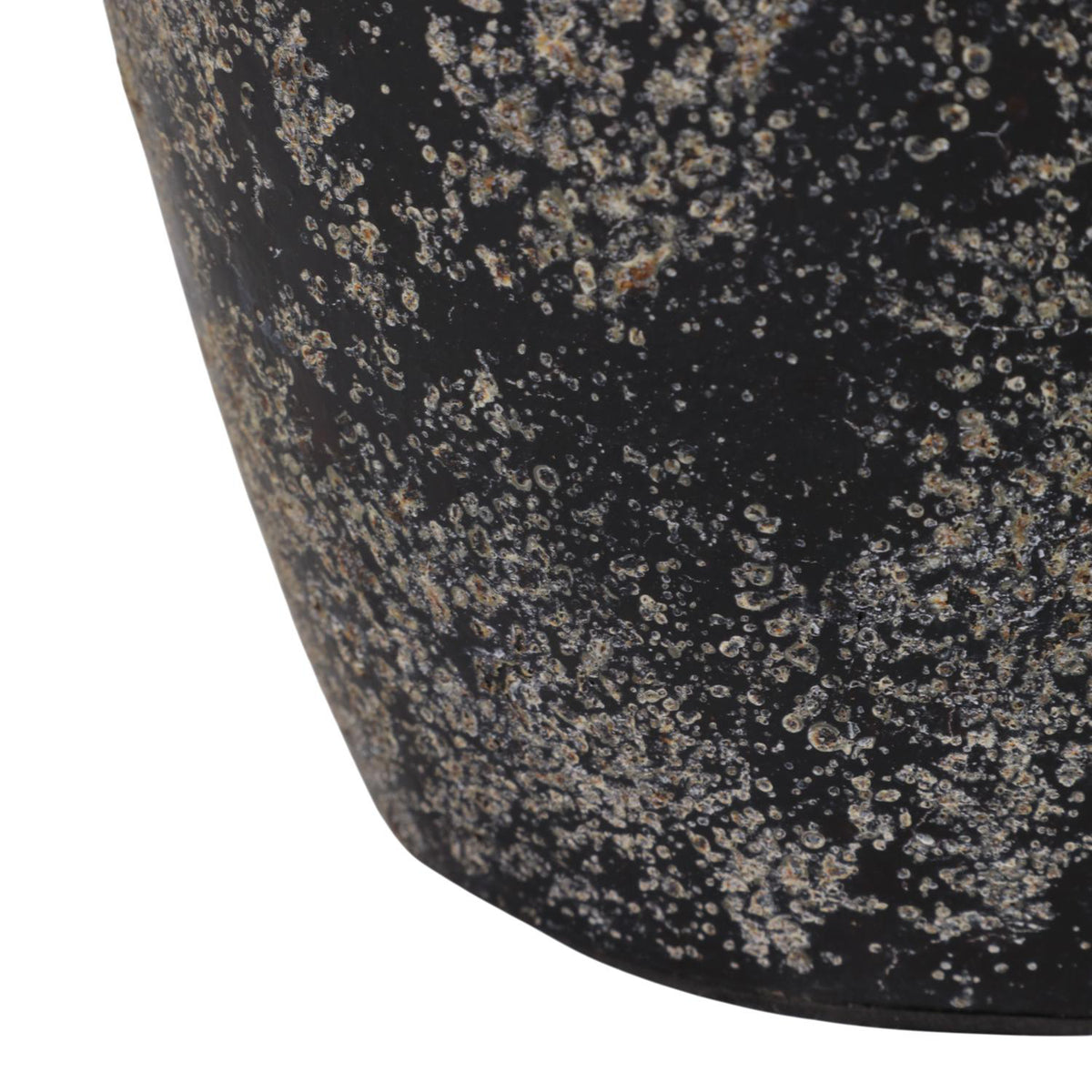 Jarron 30X23X23 Negro Serenity Lv261