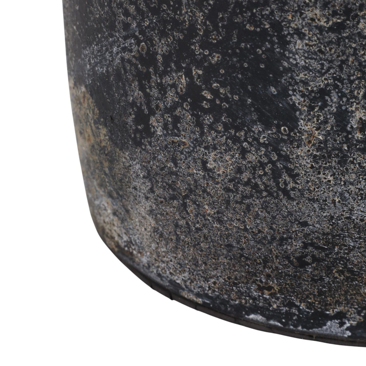 Jarron 41X25X25 Negro Serenity Lv261