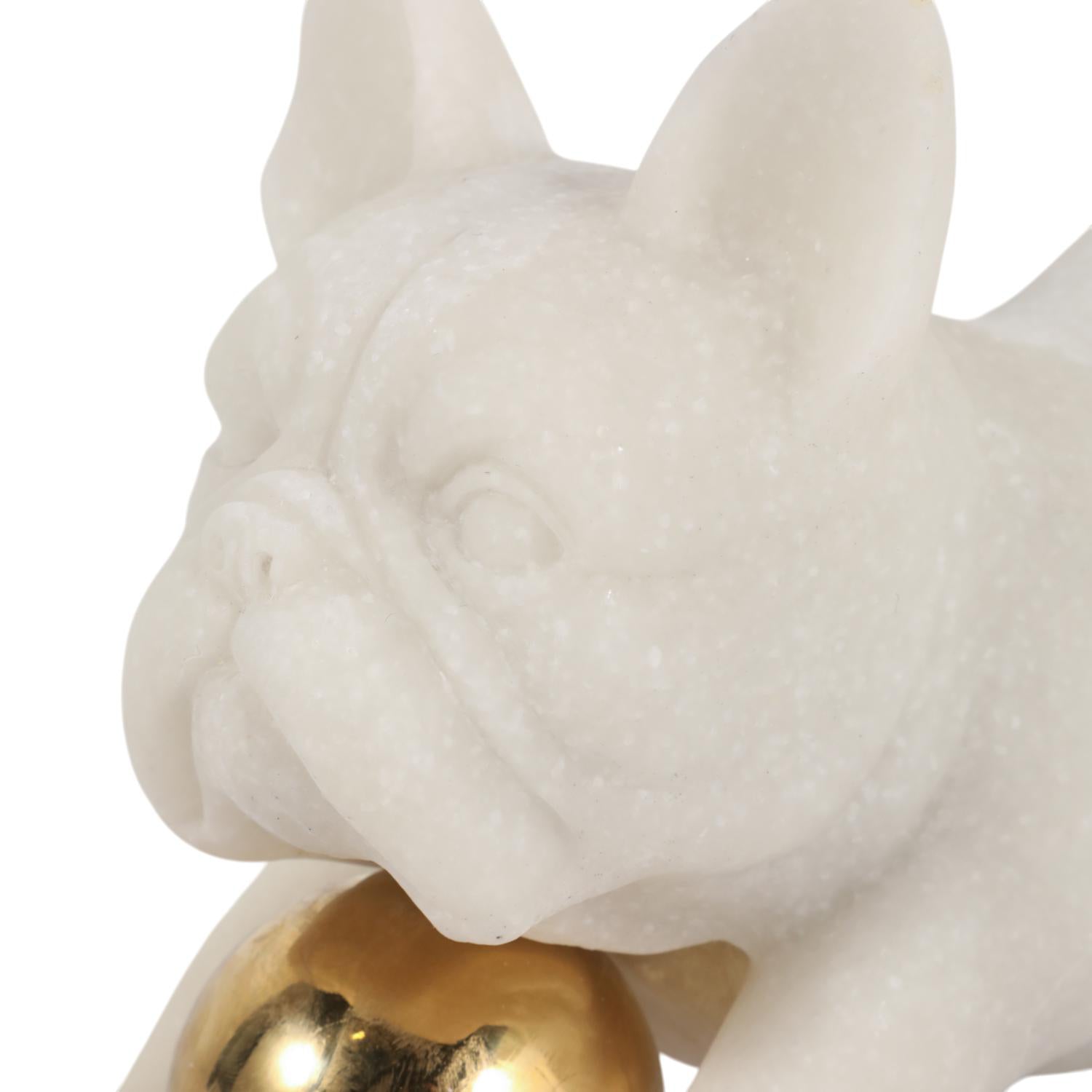 Figura 15X28X10 Blan Bulldog Valen Lv261