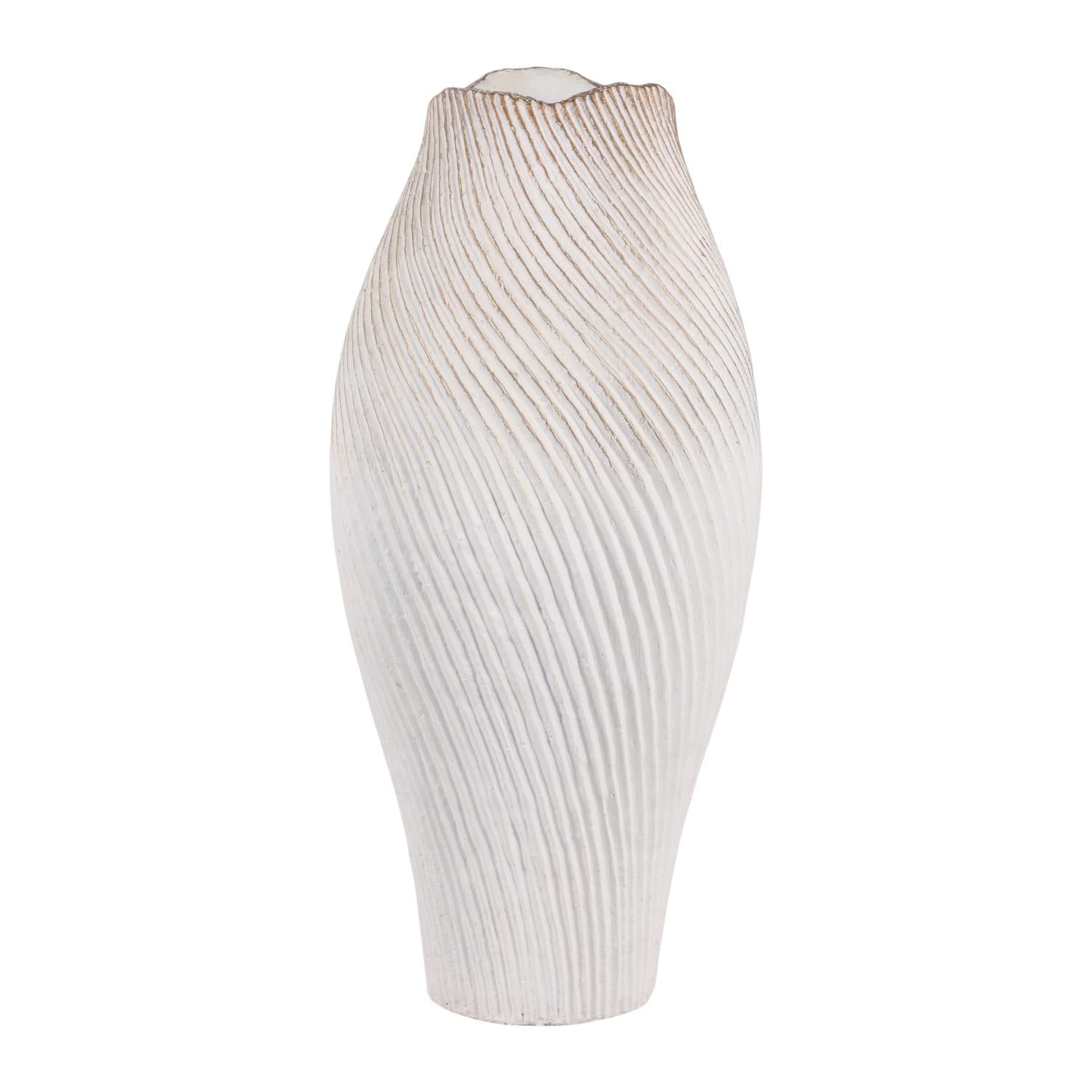 Jarron 64X30X30 Blanco Valencia Lv261