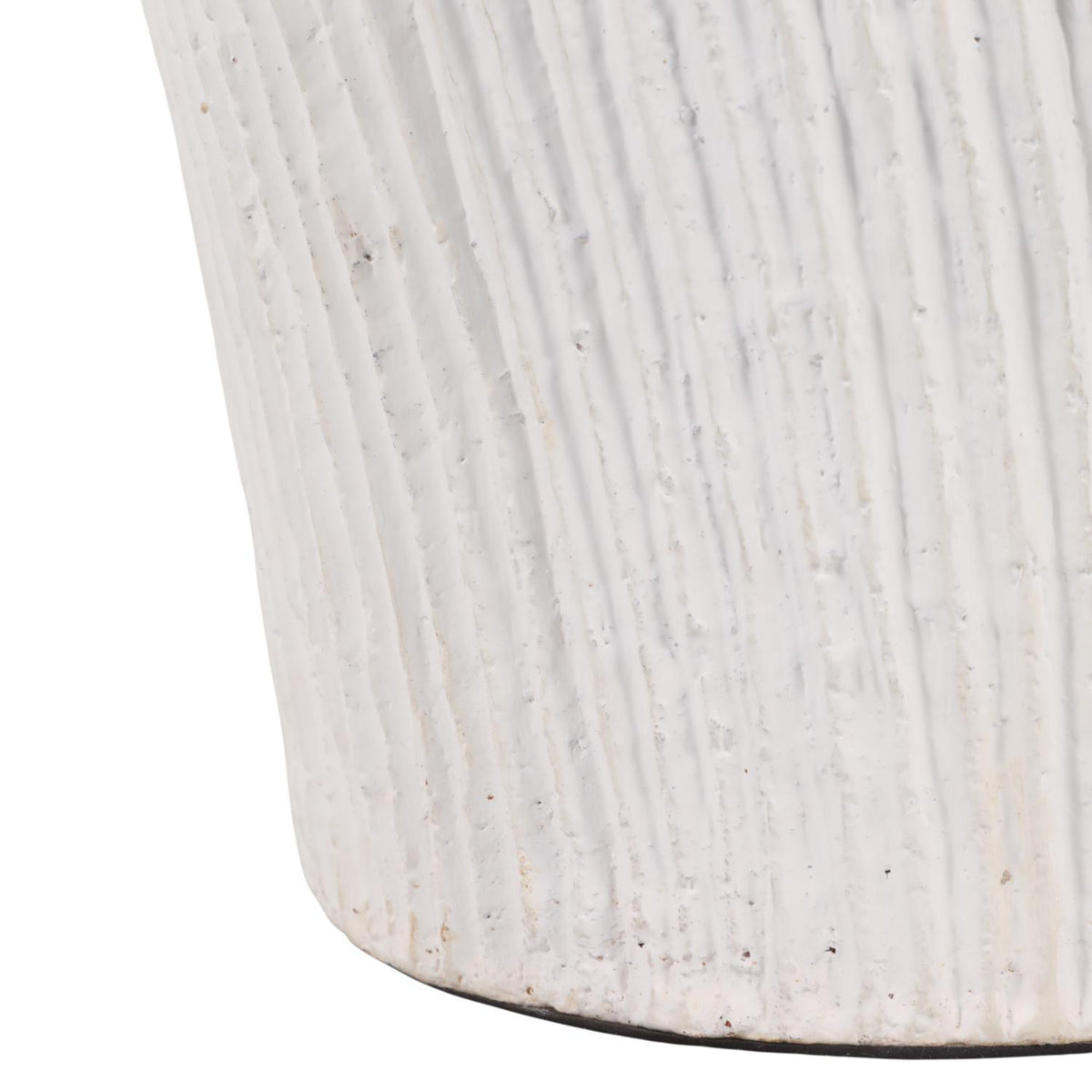 Jarron 64X30X30 Blanco Valencia Lv261