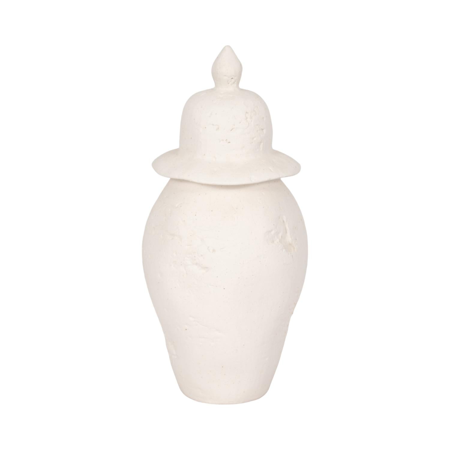 Anfora 41X19X19 Blanco Serenity Lv261