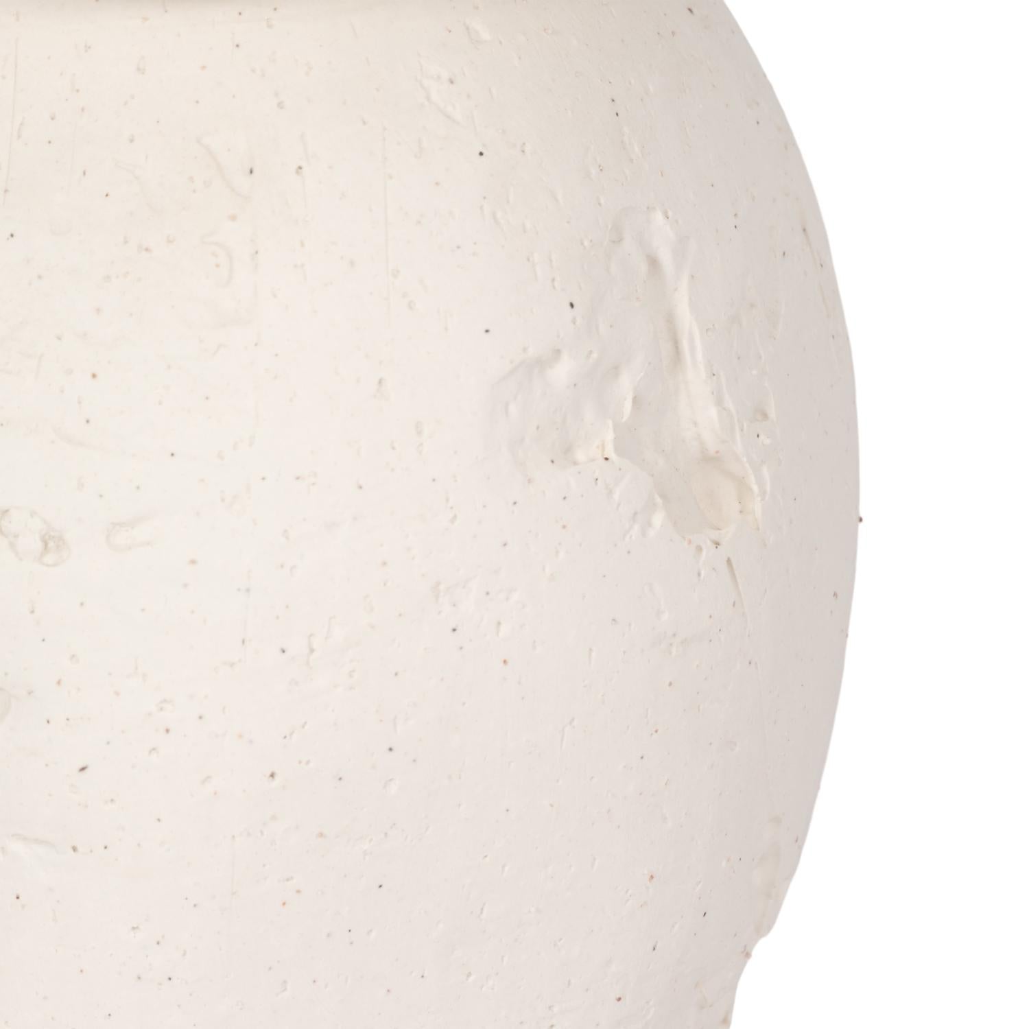 Anfora 41X19X19 Blanco Serenity Lv261