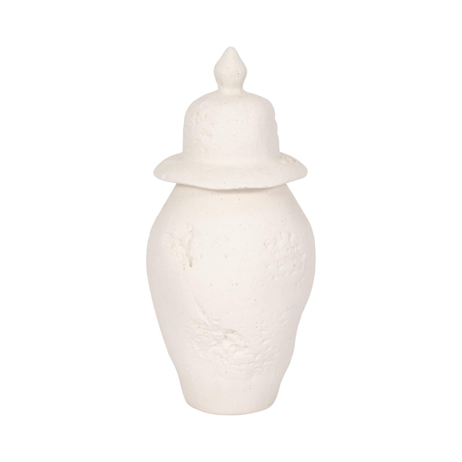 Anfora 41X19X19 Blanco Serenity Lv261