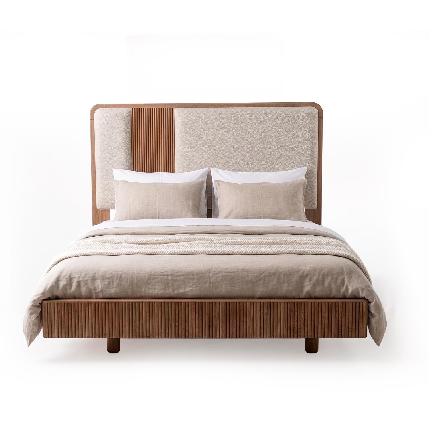 Cama Full Connor Eurolino Arena Natural