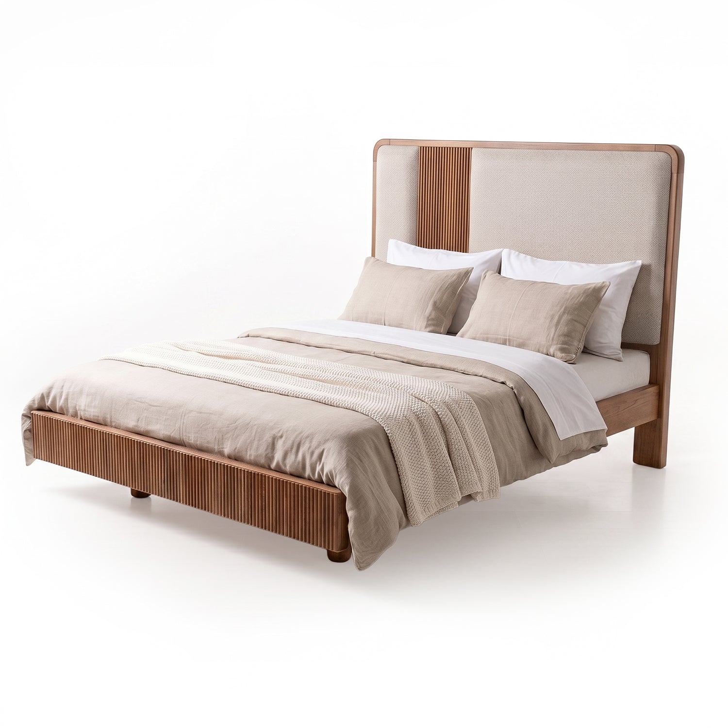 Cama Full Connor Eurolino Arena Natural
