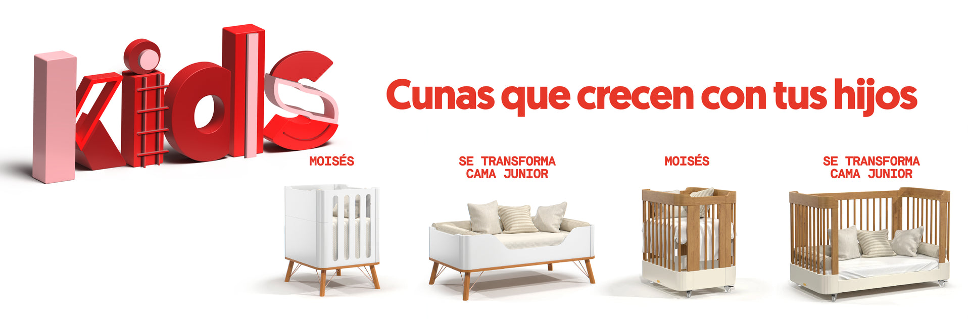 Cunas que crecen con tus hijos