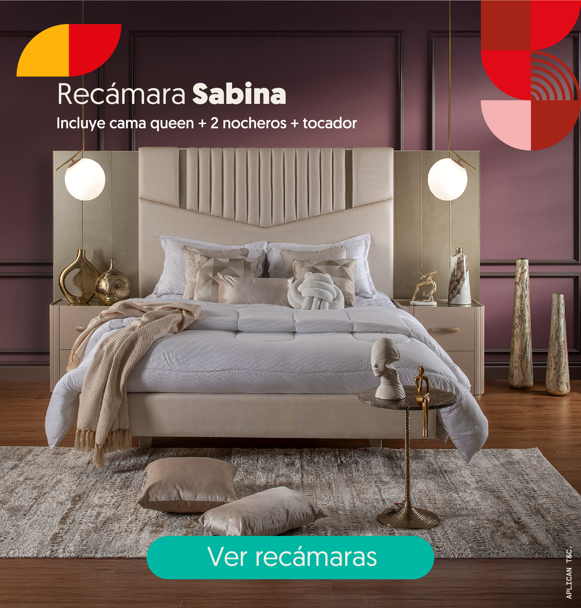 recámaras 100% roble