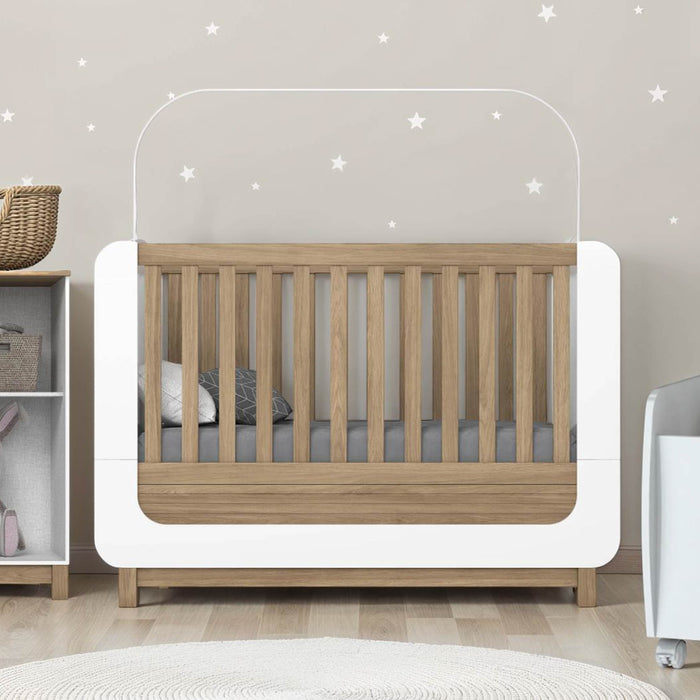 Cuna Trendy Blanco, Natural