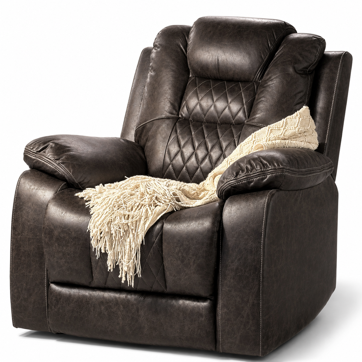 Silla Reclinable Beiying Gris Humo