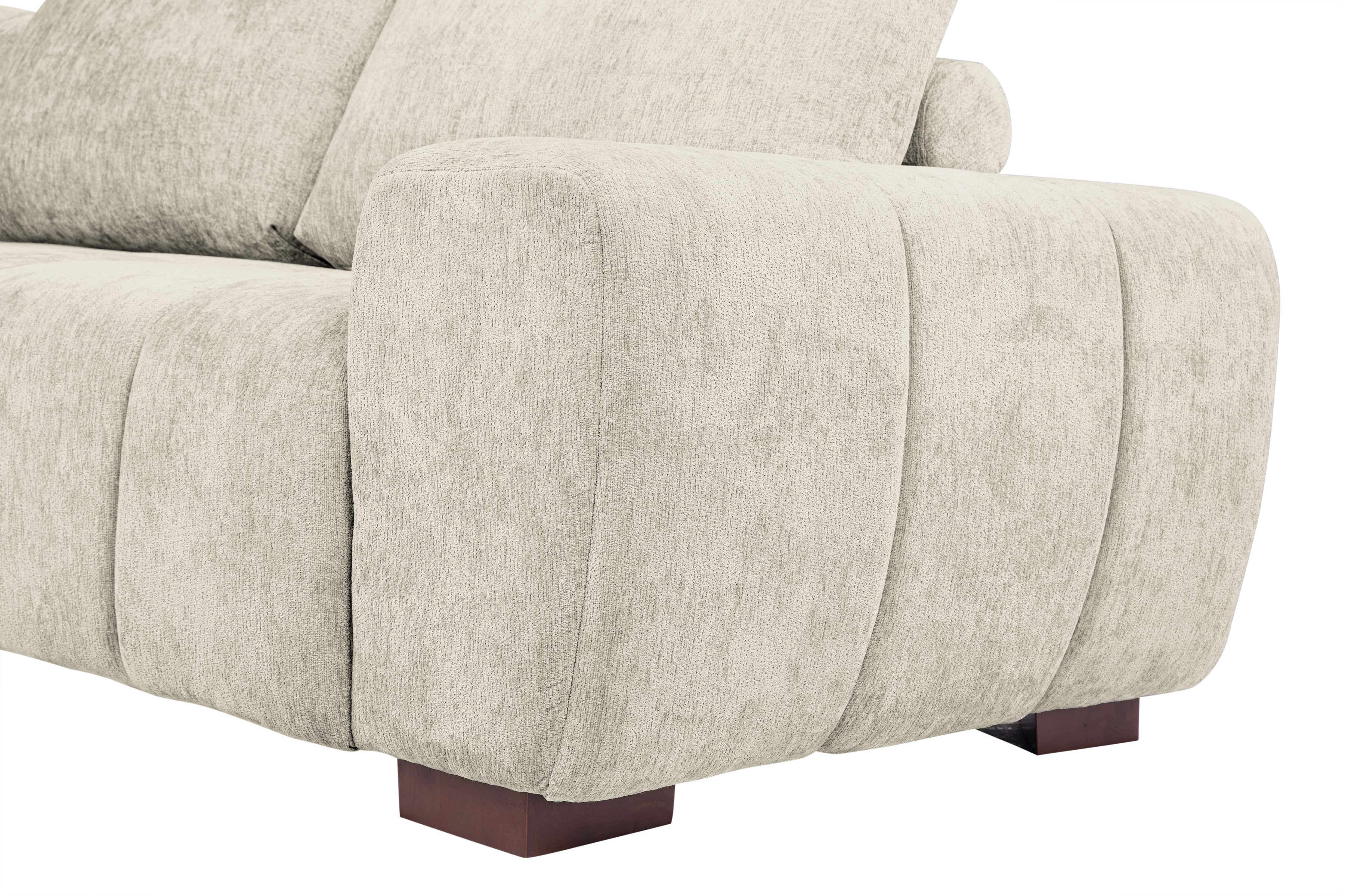 Sala Rinconera Cielum Velvet Beige
