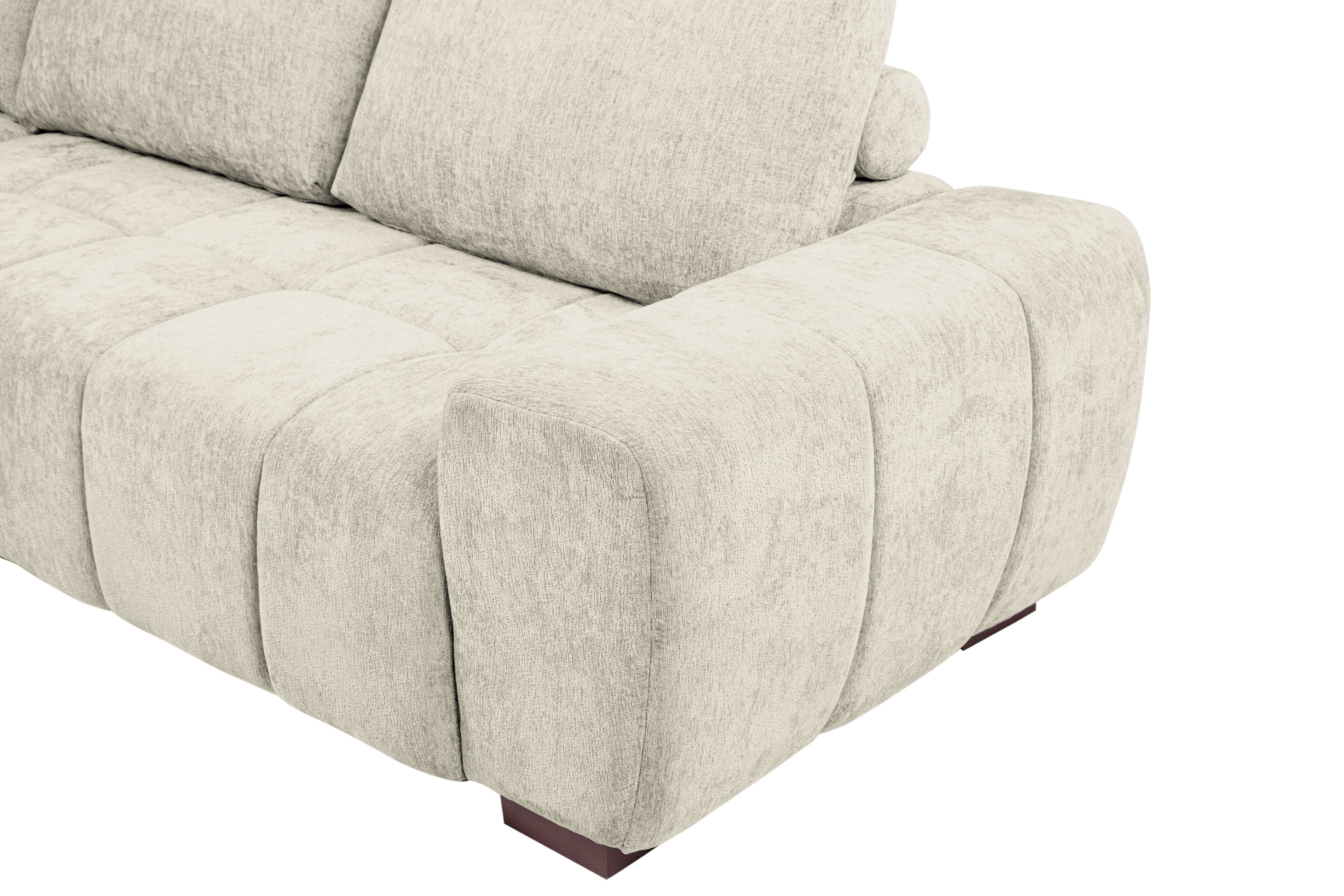 Sala Rinconera Cielum Velvet Beige
