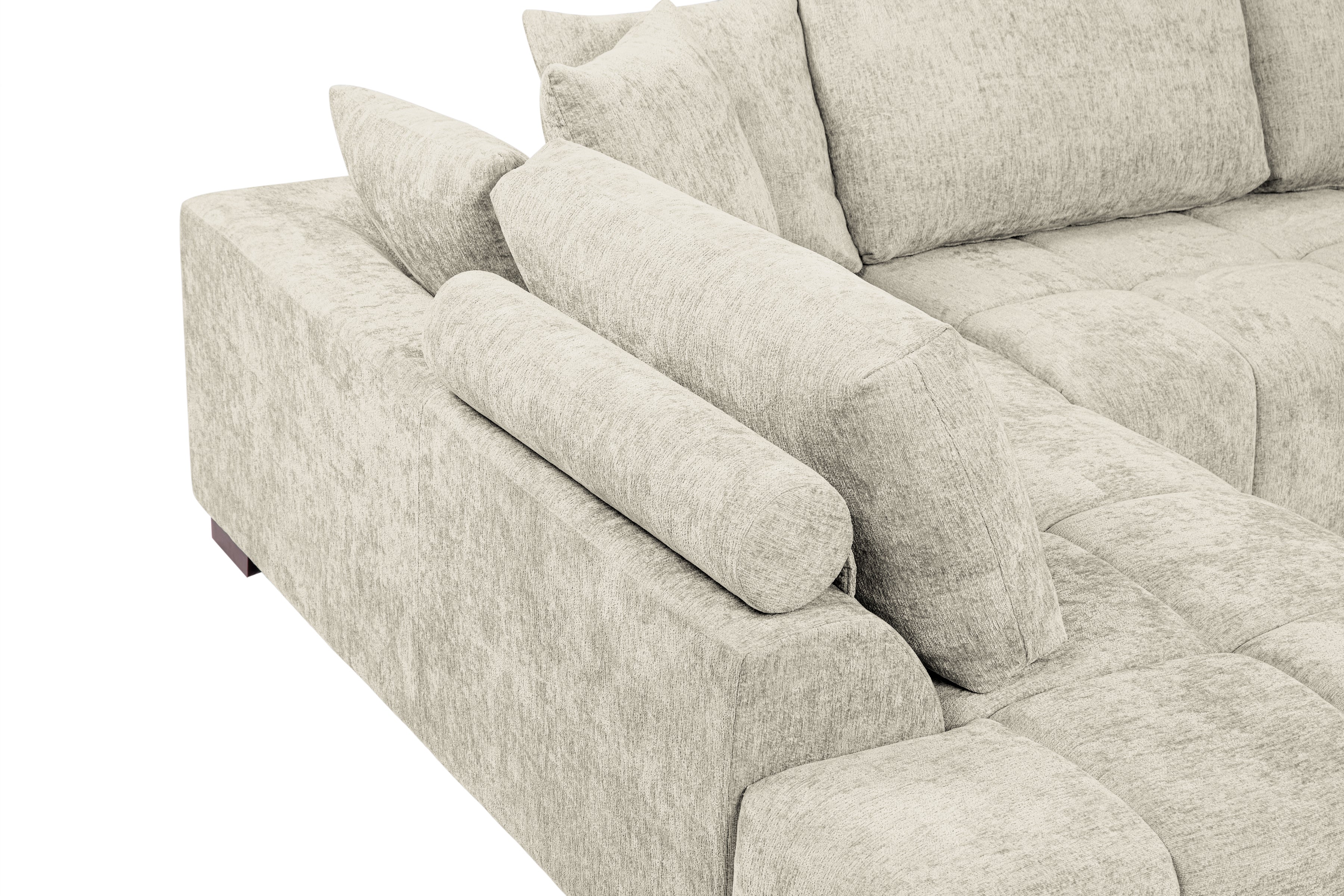 Sala Rinconera Cielum Velvet Beige