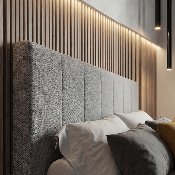 Cama Queen Nala Microfibra Plata