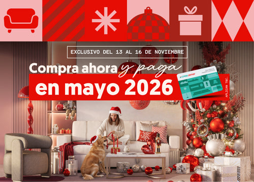 Compra ahora y paga en el 2026