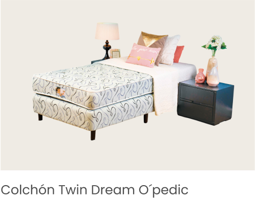  Colchón Dr Dream,Dream Opedic Twin