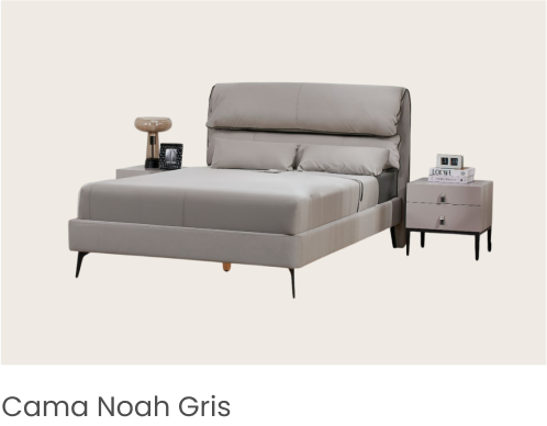  Cama Full Noah Micro Beige