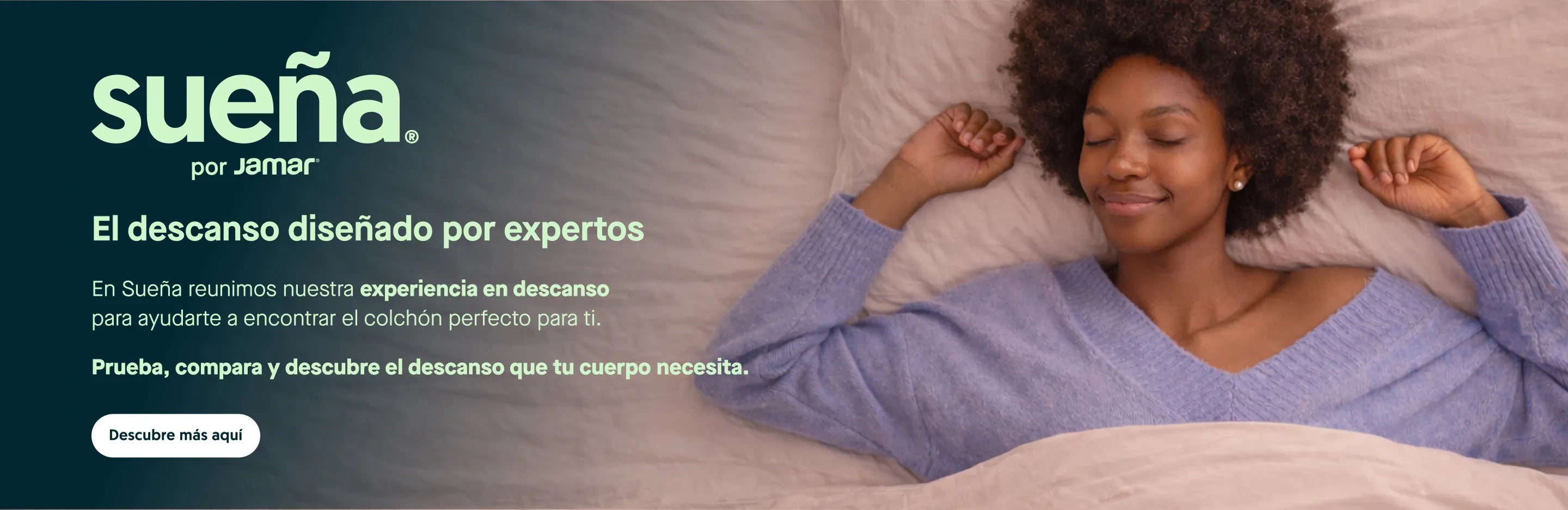Sueña por jamar el descanso diseñado por expertos
