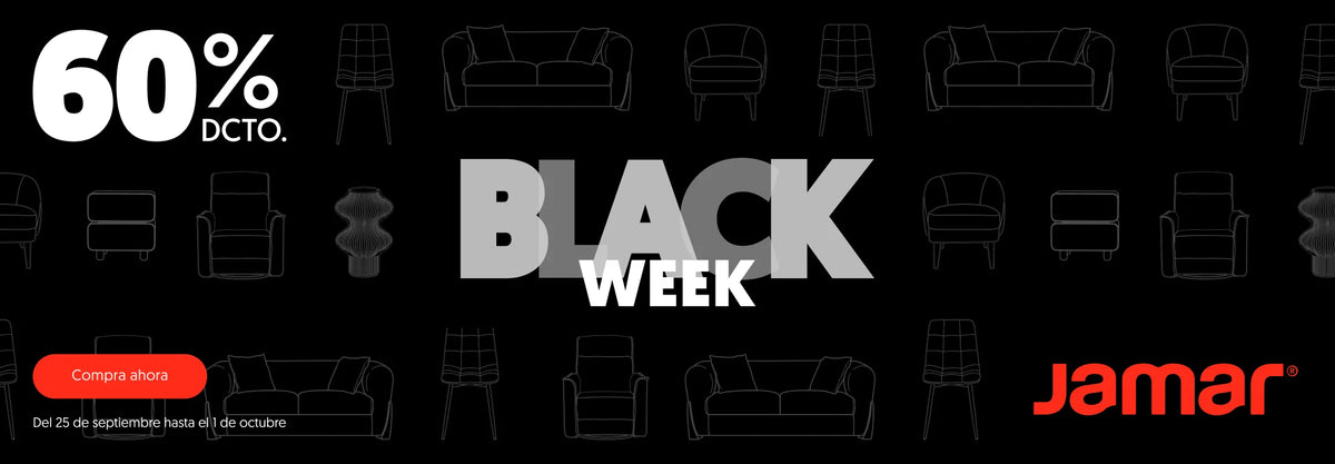 Black week hasta 60% de descuento