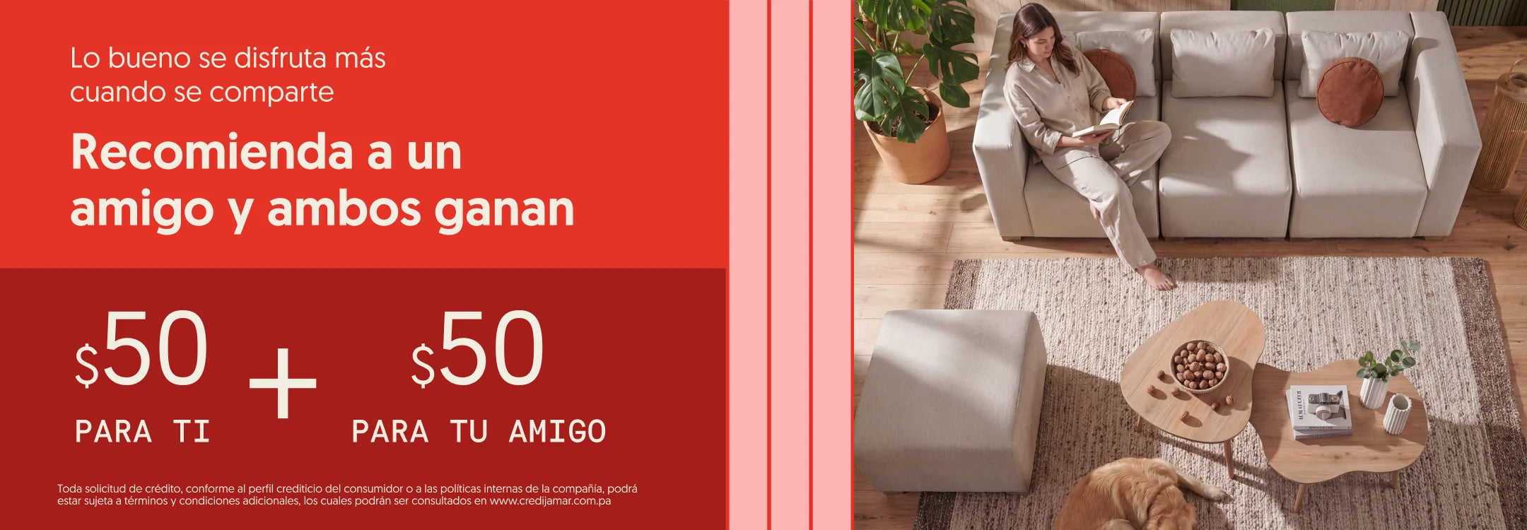 Recomienda a un amigo y ambos ganan