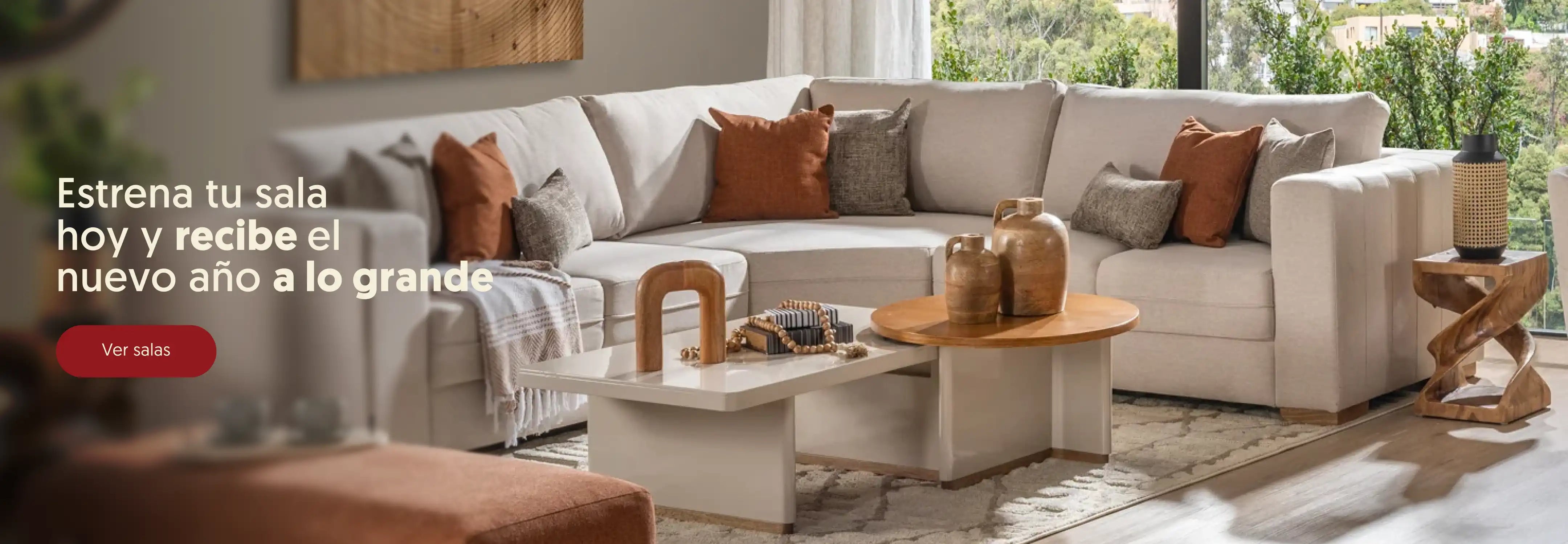 Estrena tu sala hoy y recibe el nuevo año a lo grande