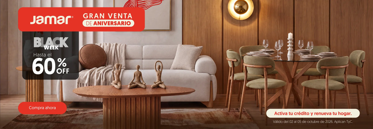 Gran venta de aniversario hasta 60% de descuento