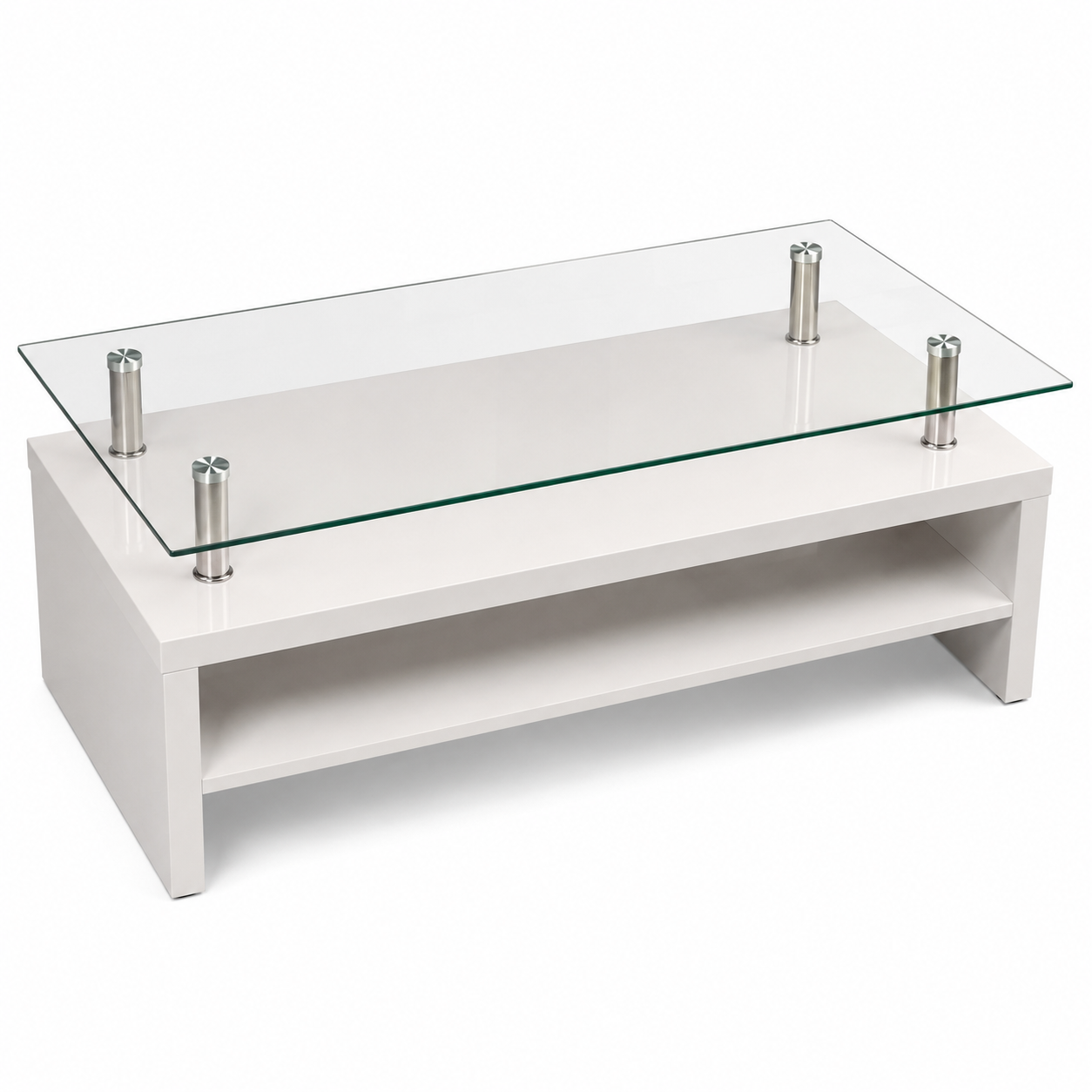 Mesa de Centro Evian Blanco