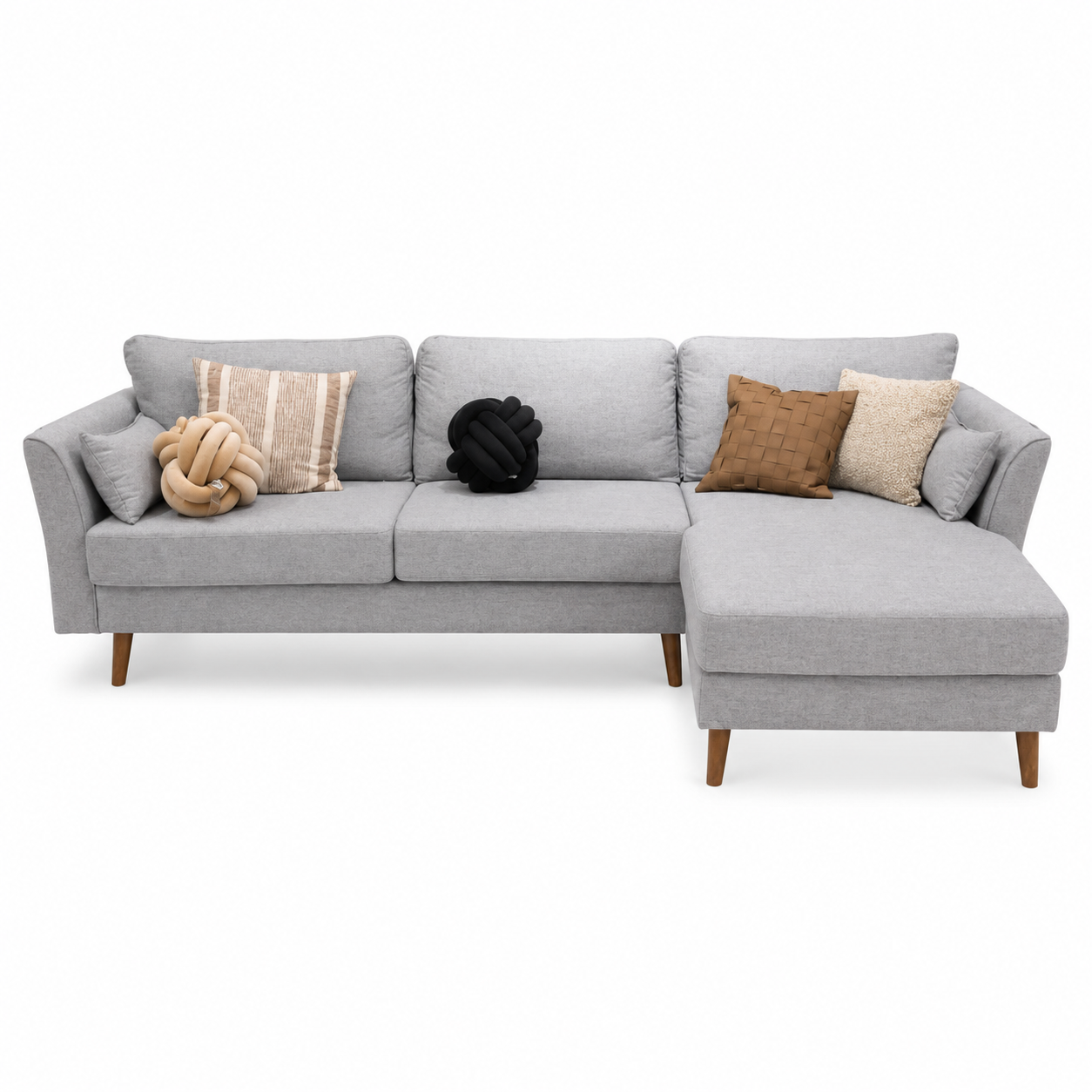 Sala Rinconera Alexa Gris Orientación Derecha