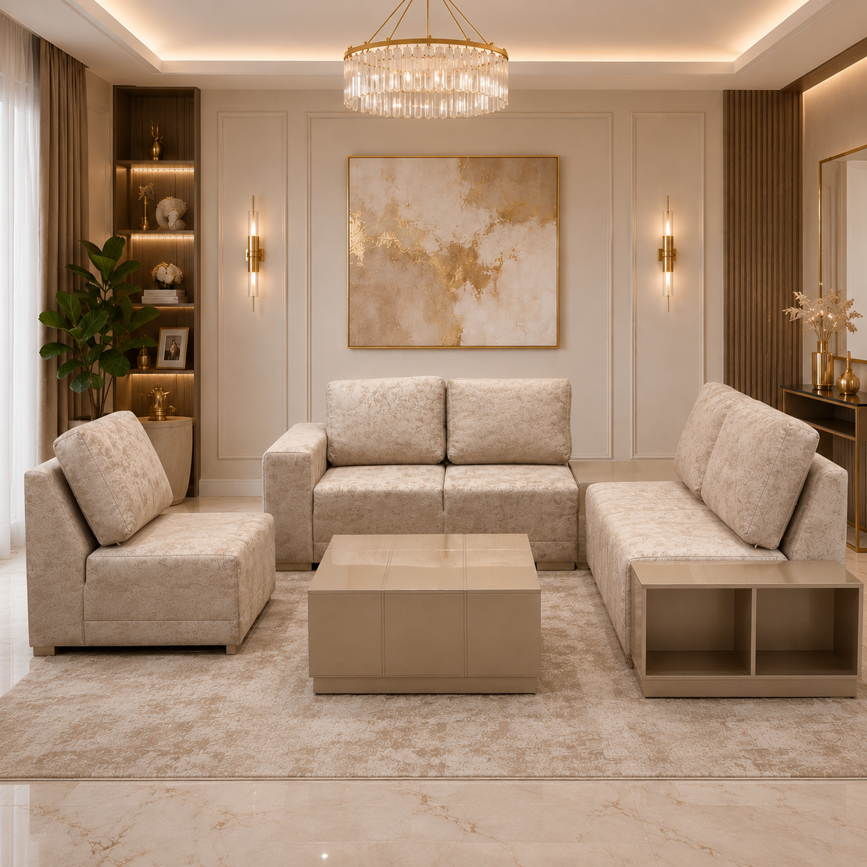 Sala Modular Almati Bouquet Trigo