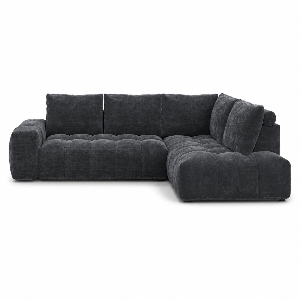 Sala Rinconera Cielum Velvet Gris