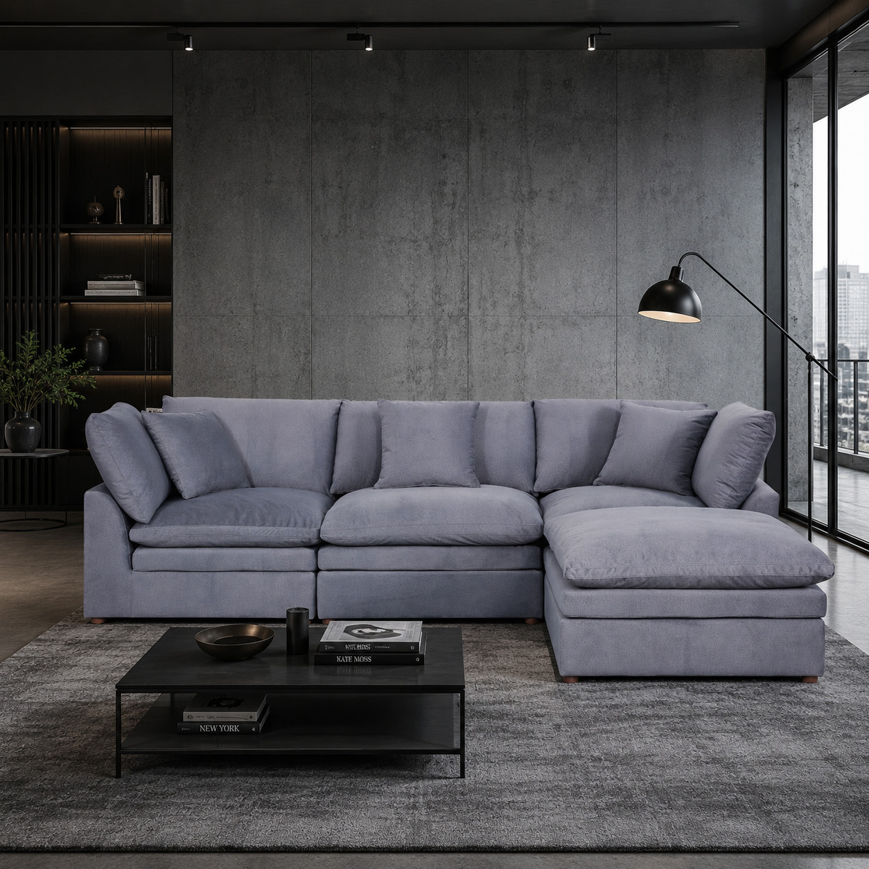 Sala Rinconera Tinna Gris