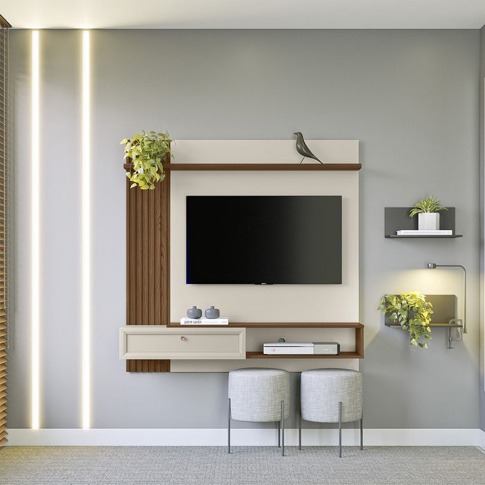 Panel de Tv Pier Natural, Off White