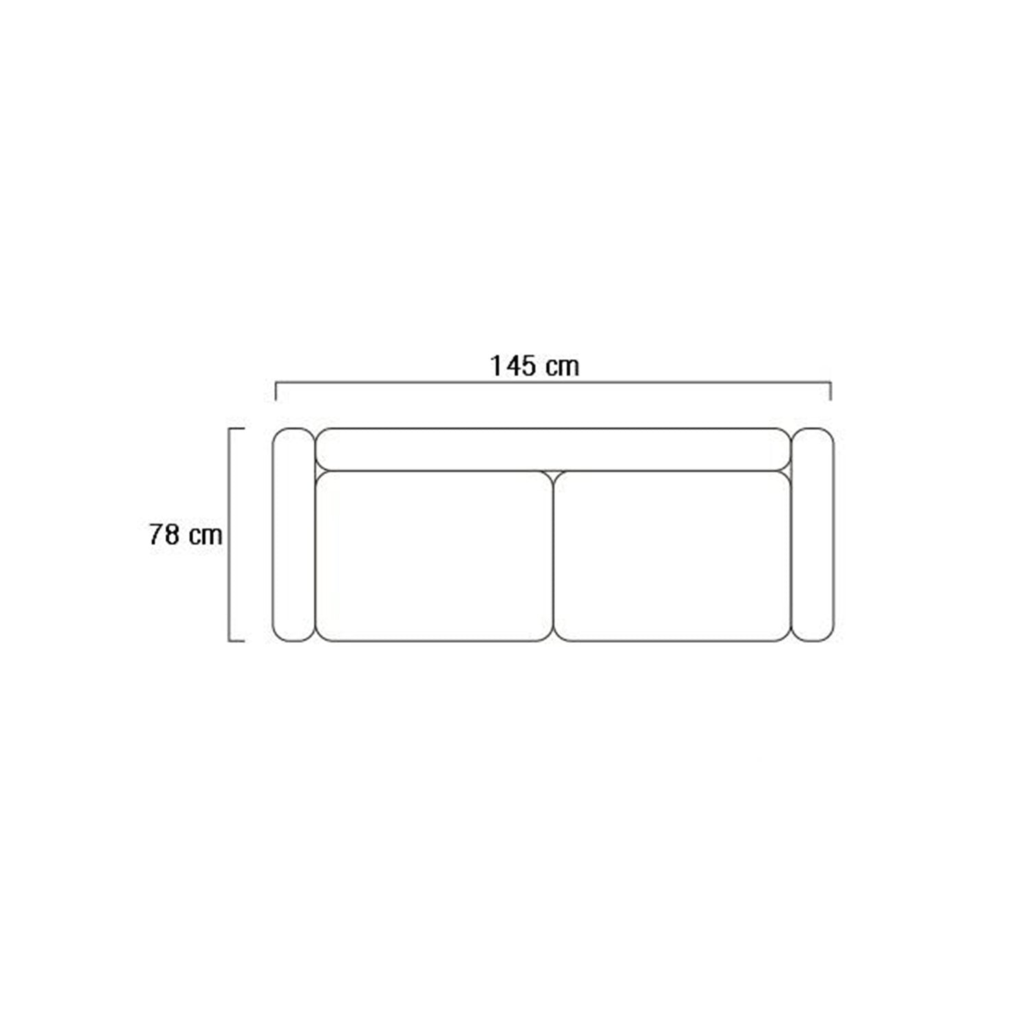 Sofa Reclinable 2 Puestos Nordis Microfibra Gris Plomo