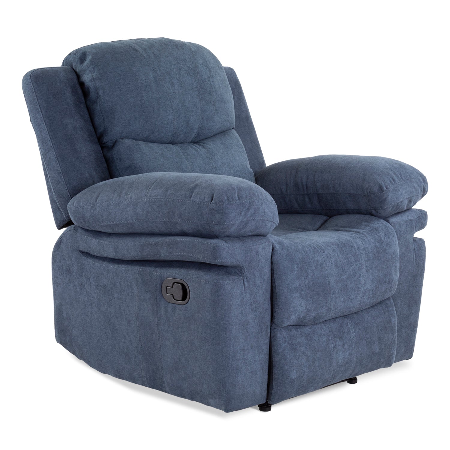 Silla Reclinable Nordis Microfibra Azul