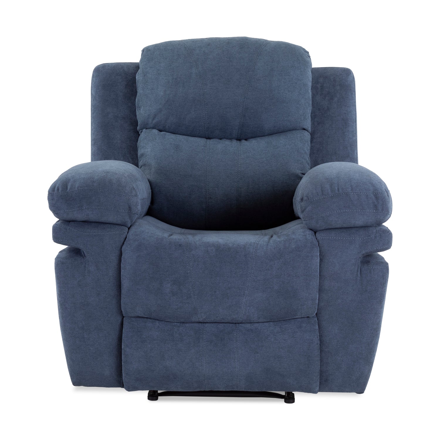 Silla Reclinable Nordis Microfibra Azul