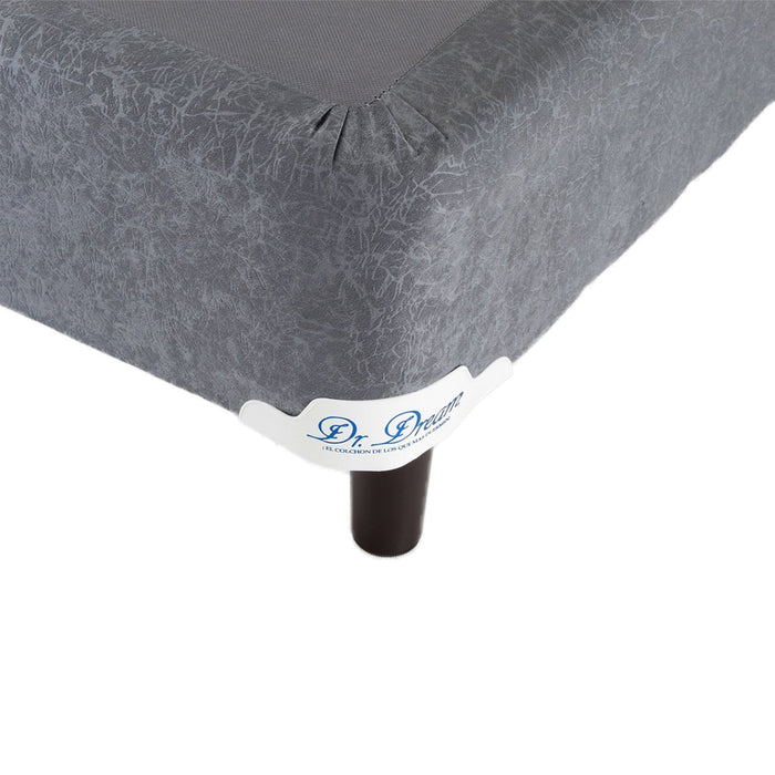Somier King (1.93) Dr Dream Gris Semi Ortopédico