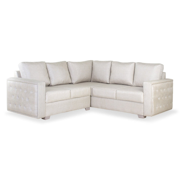 Sala Rinconera Monet Chenille Pausa Beige