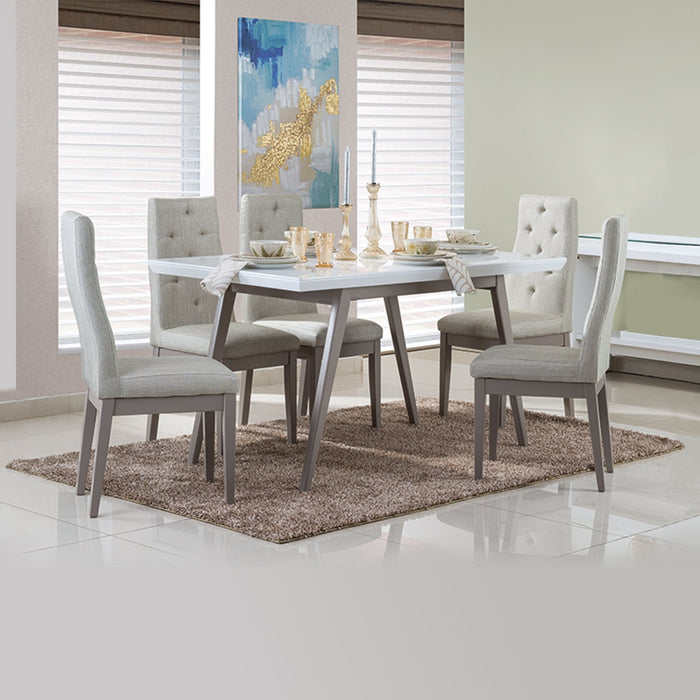 Comedor 6 Ptos Monet Taupe