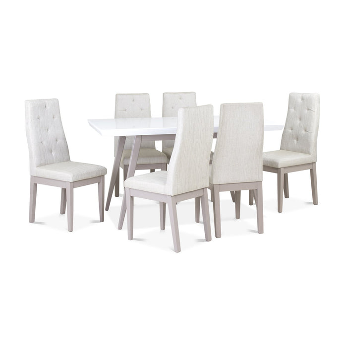Comedor 6 Ptos Monet Taupe