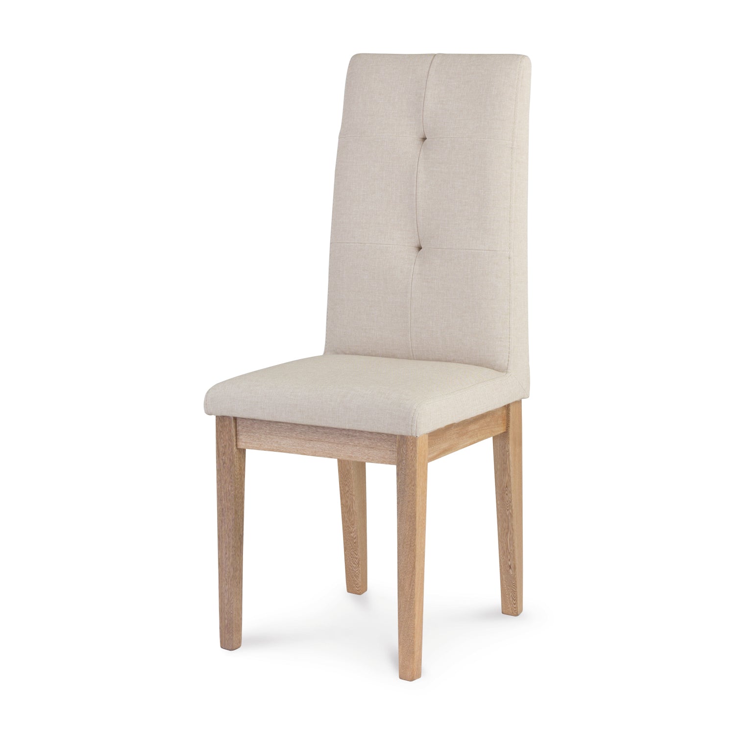 Comedor 4 Ptos Amber Eurolino Marfil, Natural Poliuretano