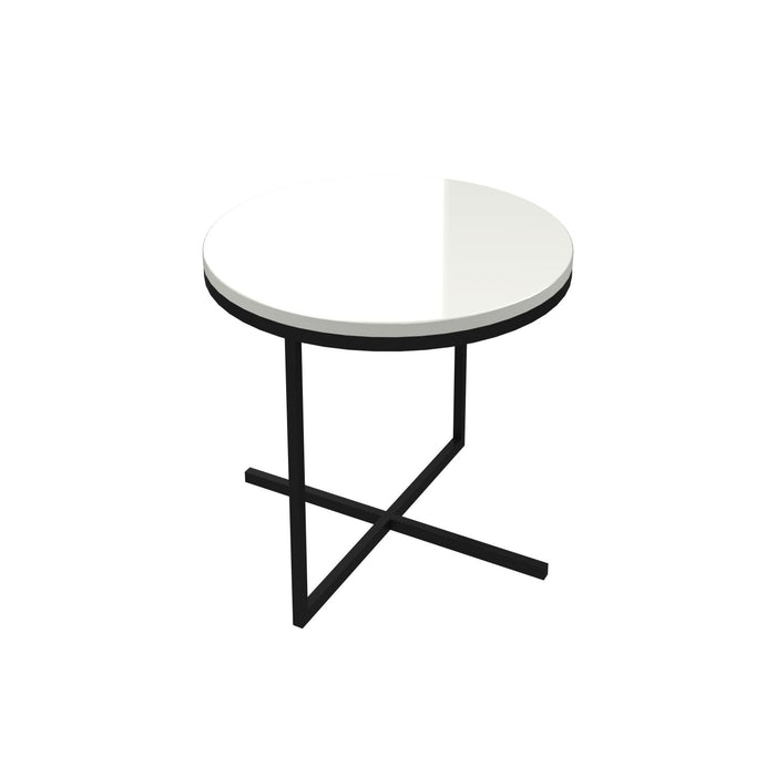 Mesa Decorativa Baru Blanco/Negro