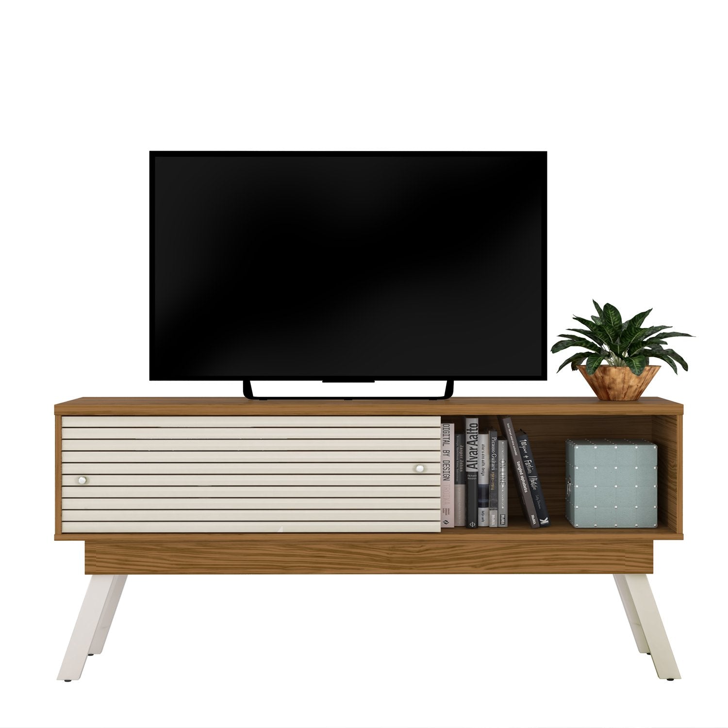 Mesa de TV Florens Natural/Beige